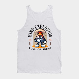 Volcano Erupting with Ideas Tank Top